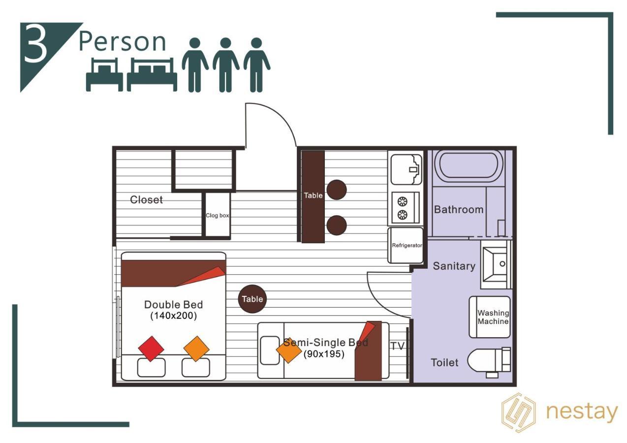 Nestay Inn Tokyo Otsuka 103 Екстер'єр фото