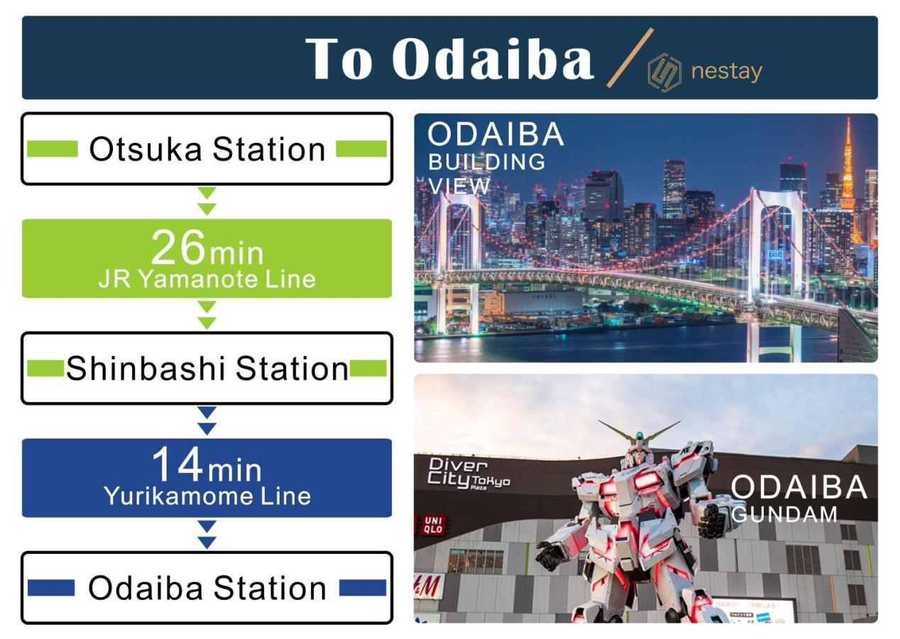 Nestay Inn Tokyo Otsuka 103 Екстер'єр фото