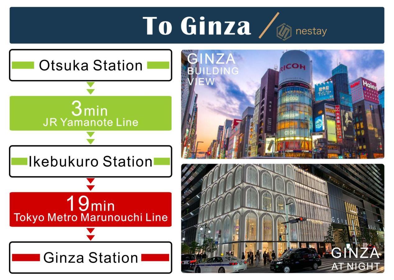 Nestay Inn Tokyo Otsuka 103 Екстер'єр фото