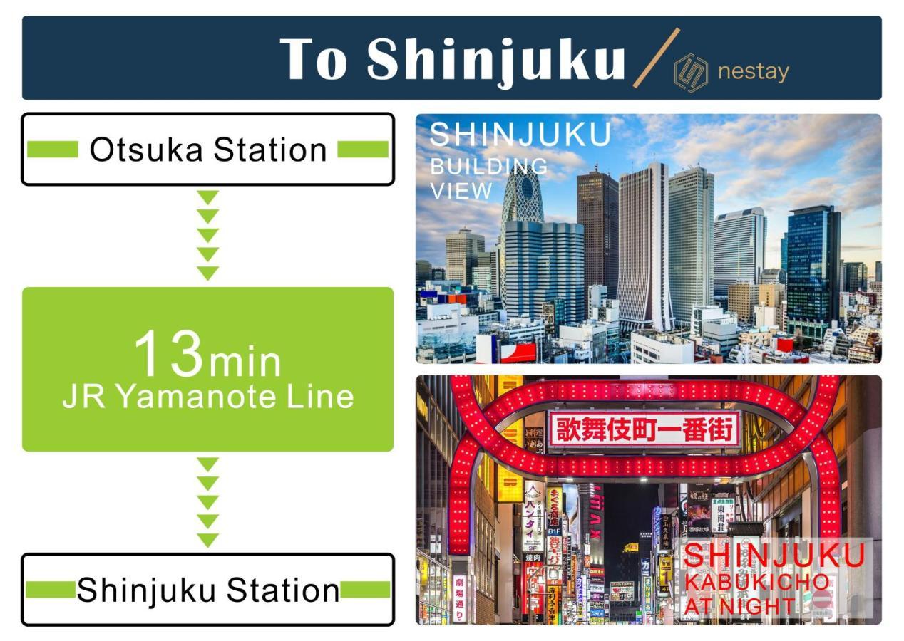 Nestay Inn Tokyo Otsuka 103 Екстер'єр фото